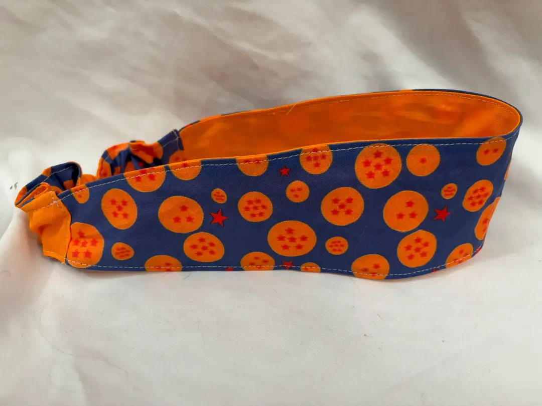 Orange Star Reversible Headband
