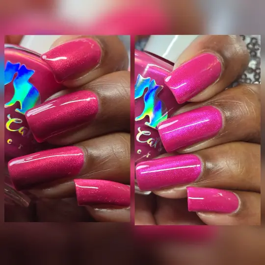 Sassy Cats Lacquer: "Pink Magic" (Magnetic) *OVERSTOCK*
