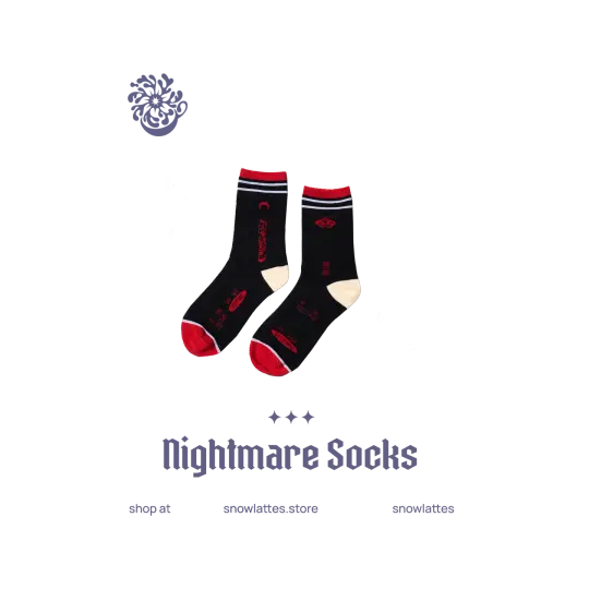 Dream Sequence Socks - Nightmare