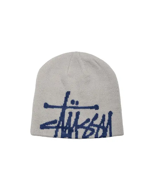 Stüssy Brushed Out Basic Skullcap Grey