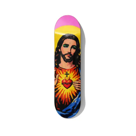 Sacred Heart Pop Art Skateboard Wall Art