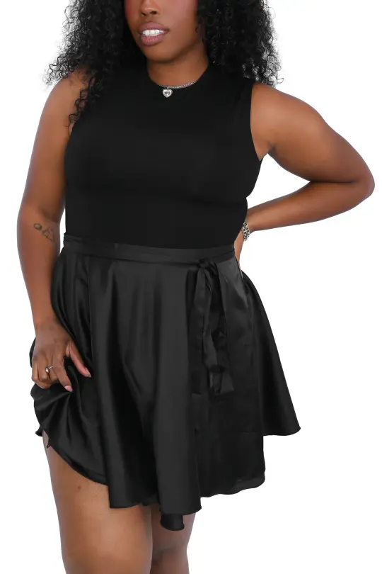 Satin Ballet Wrap Skirt - No Restock! - XS/S/M left!