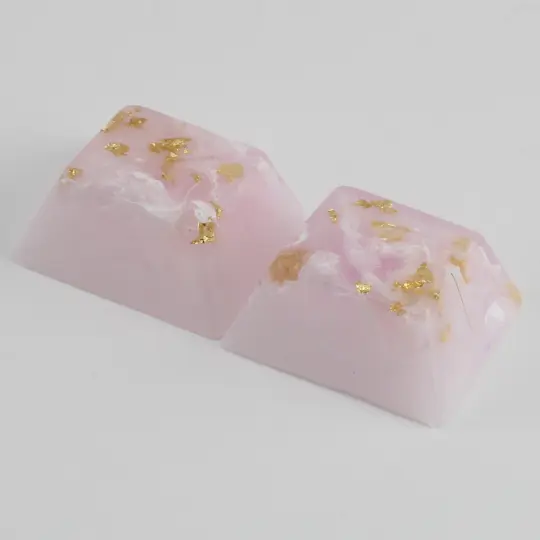 Cherry 1.25u Pair Set Resin Artisan Keycaps Week 36-18