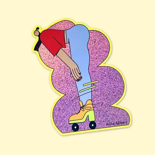 Sticker – Rollergirl