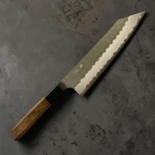 Nigara Aogami Super Migaki Tsuchime Kiritsuke 210mm