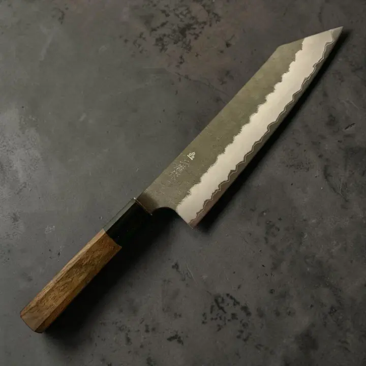Nigara Aogami Super Migaki Tsuchime Kiritsuke 210mm