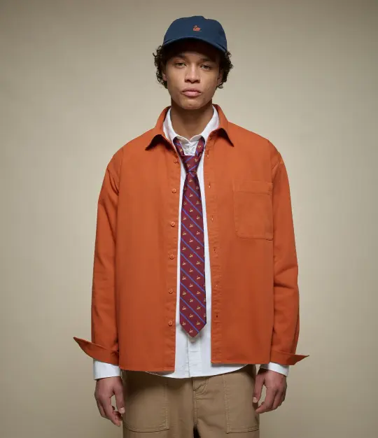 Cotton Twill Long Sleeve Shirt