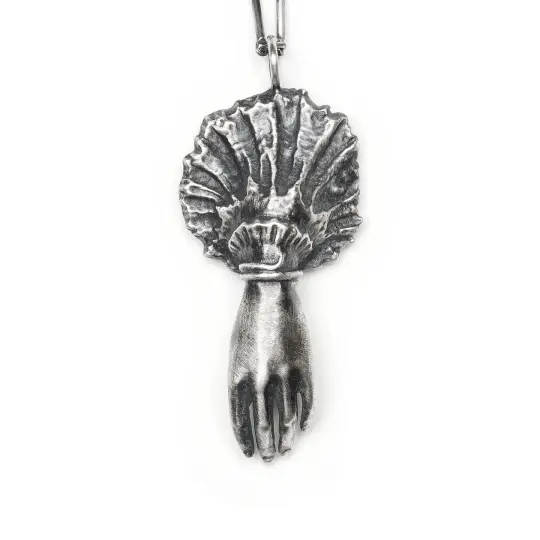 The Medium II. Sterling Silver Necklace.