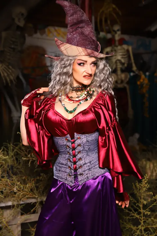 Petite Wench in Phantom Floral - The Prismatic Potion Collection