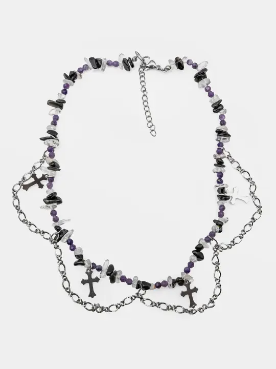 Choker z kamieni naturalnych Cruel