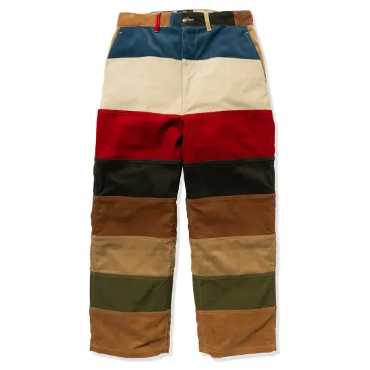 MULTICOLOR CORDUROY HUNTING TROUSERS