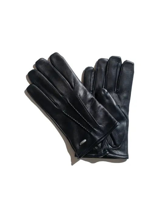 Our Legacy His Gloves Black Leather