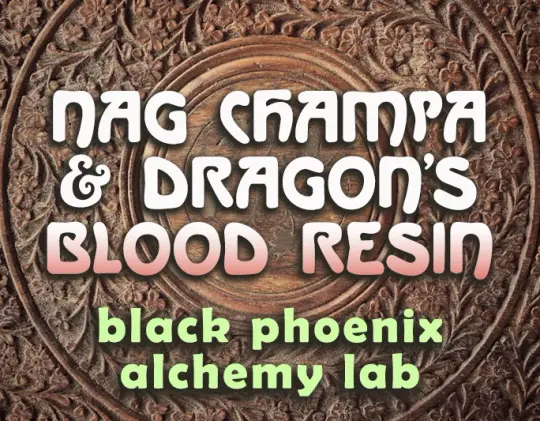 Nag Champa &amp; Dragon’s Blood Resin Perfume Oil