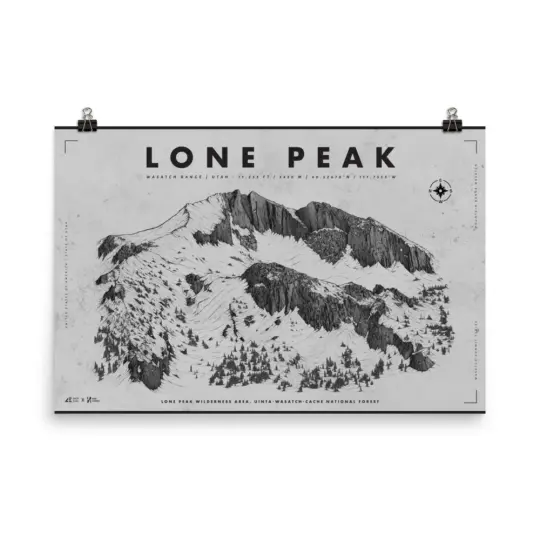 LONE PEAK POSTER
