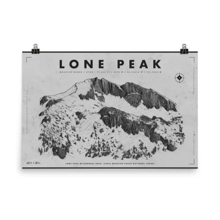 LONE PEAK POSTER