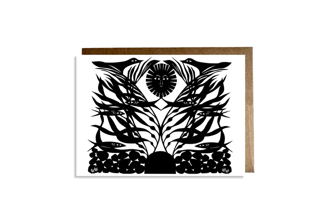 "Intertidal" card
