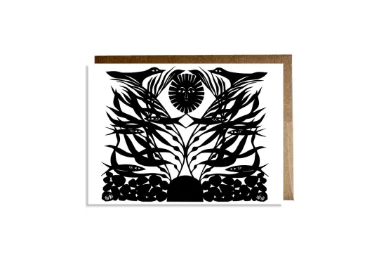 "Intertidal" card