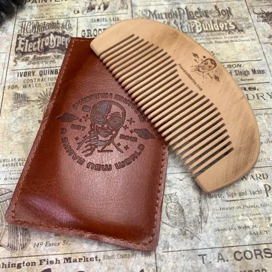 The Better Beard Comb - Wooden