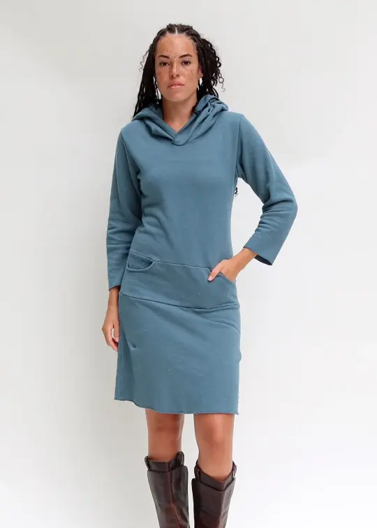 Beach Bum Hoodie Darjeeling Simplicity Short Dress