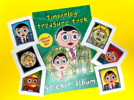 Frank-Con 2025 Treasure Trek Collectors Card and Stickers