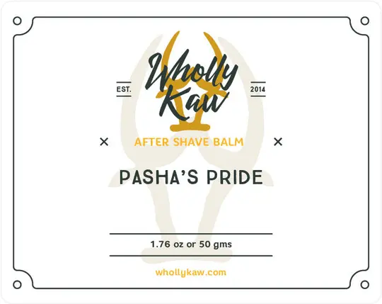 Pasha's Pride After Shave Balm, Alcohol-Free