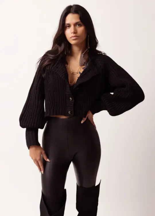 Minerva Sweater in Black