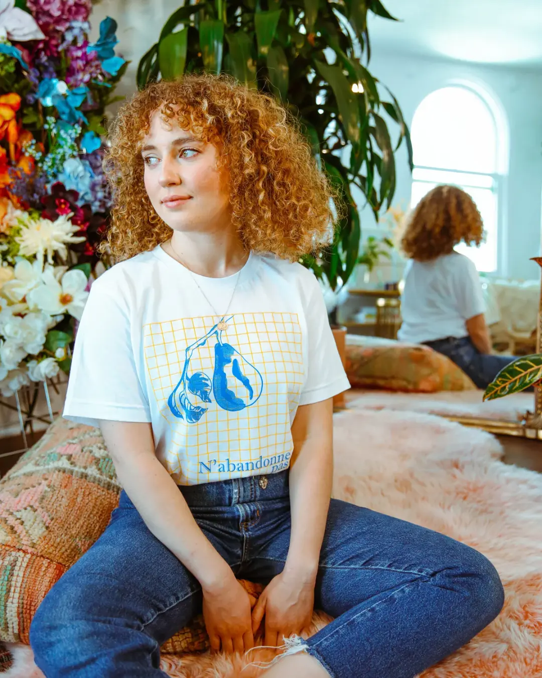 N'abandonne Pas (Don't Give Up) Tee.