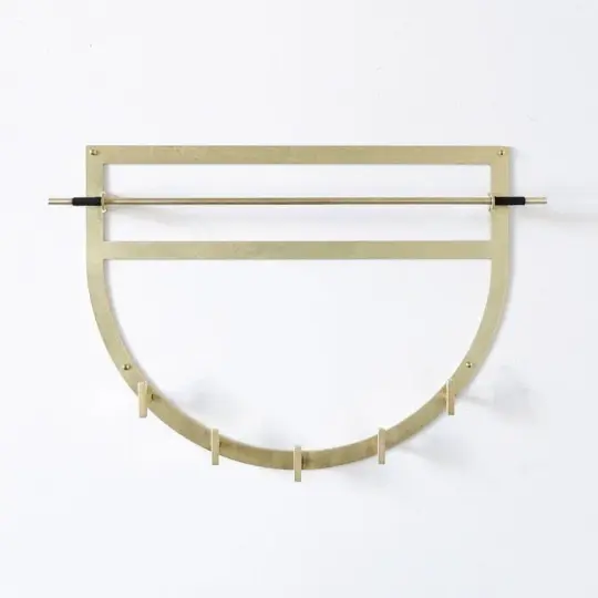 Half Moon Hanging Jewelry Organizer