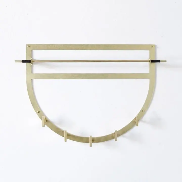 Half Moon Hanging Jewelry Organizer