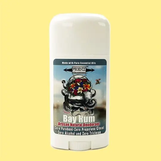 Clásico Bay Rum All Natural Deodorant | Sport Strength | Made with Essential Oils