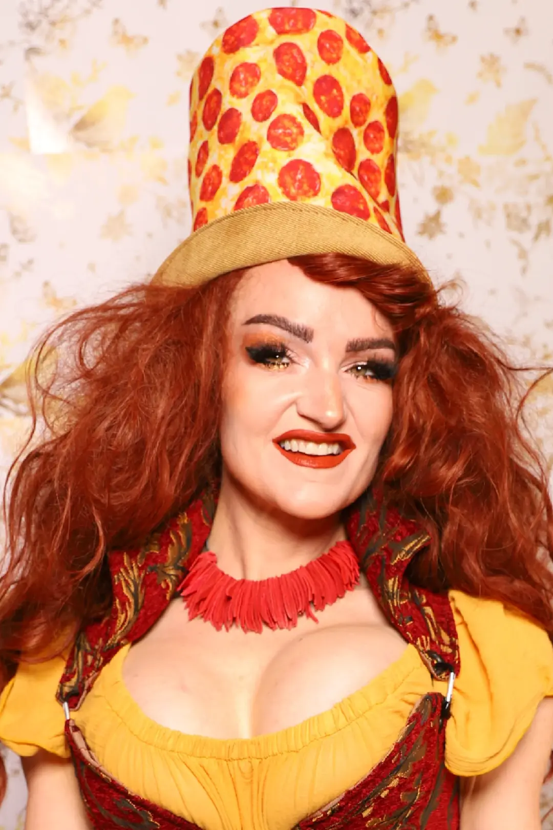 Tall Hat in Pepperoni Pizza - The Marinara Maidens Collection