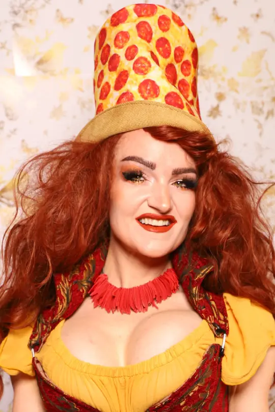 Tall Hat in Pepperoni Pizza - The Marinara Maidens Collection