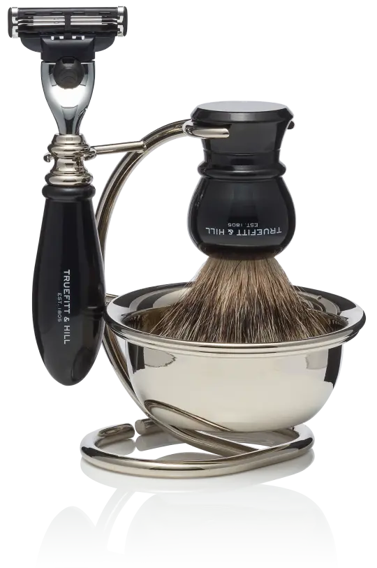 Regency Collection with Bowl - Shaving Brush & Razor Set