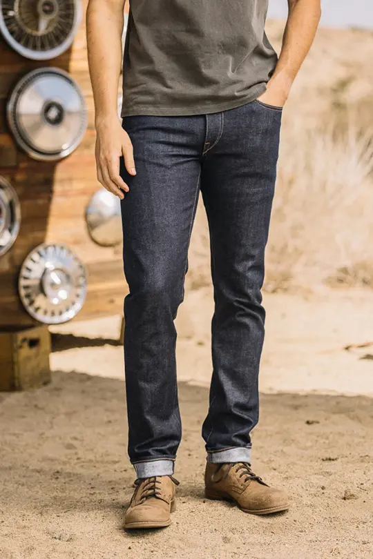 The Pen Slim - Indigo Raw 10.5oz Selvedge