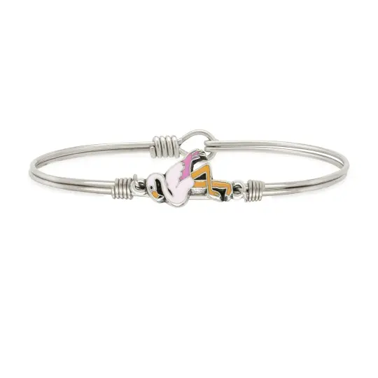 FLAMINGO BANGLE BRACELET