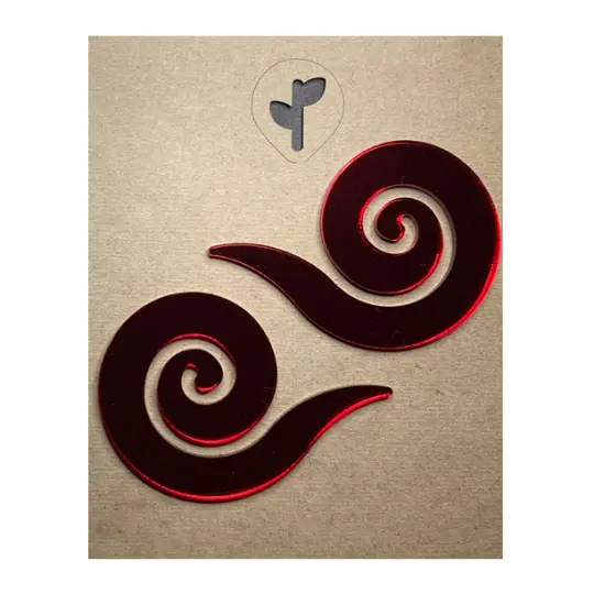 tlahtolli / acrylic / red