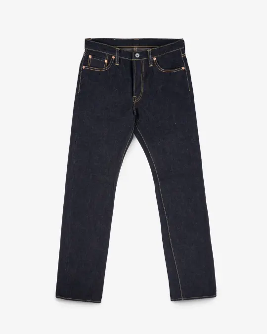 19oz Left Hand Twill Selvedge Denim Straight Cut Jeans - Indigo