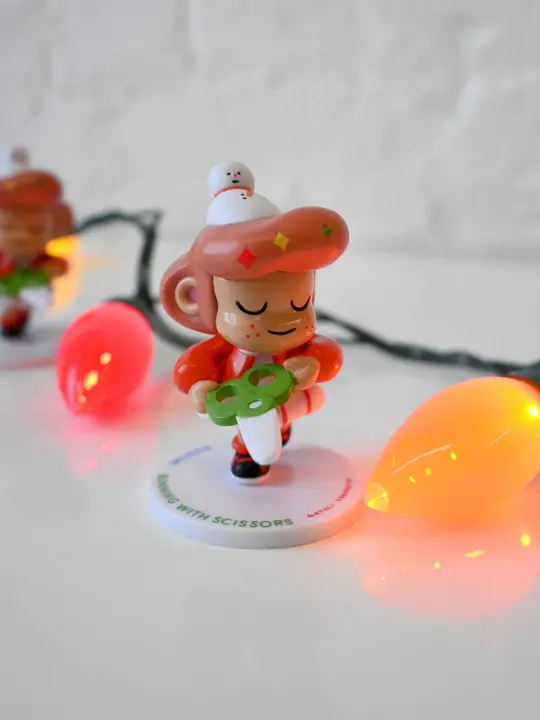 "Running with Scissors" limited edition WINTERTIME figurine