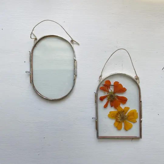 Botanical Frame Ornament - Styles D & E