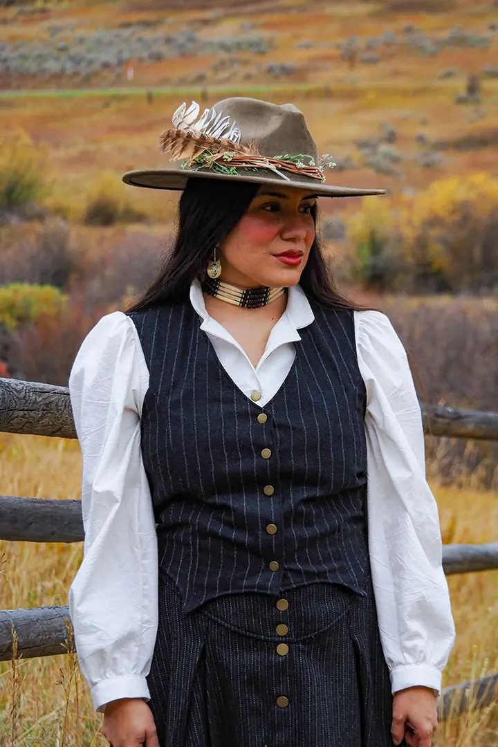 Wool Cantina Vest in Stovepipe