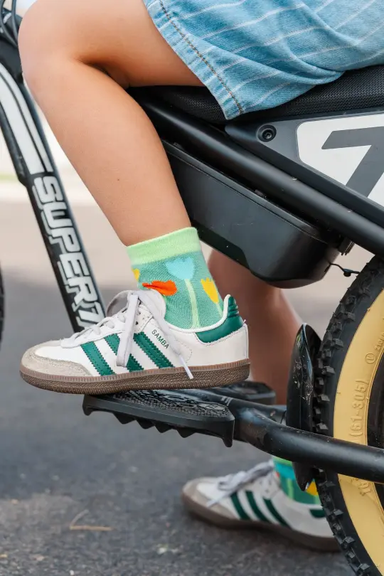 KID'S PRIMARY TULIP SOCKS