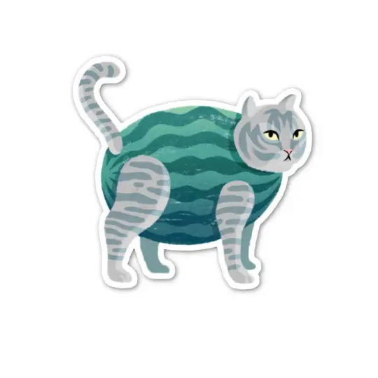 Watermelon Cat
