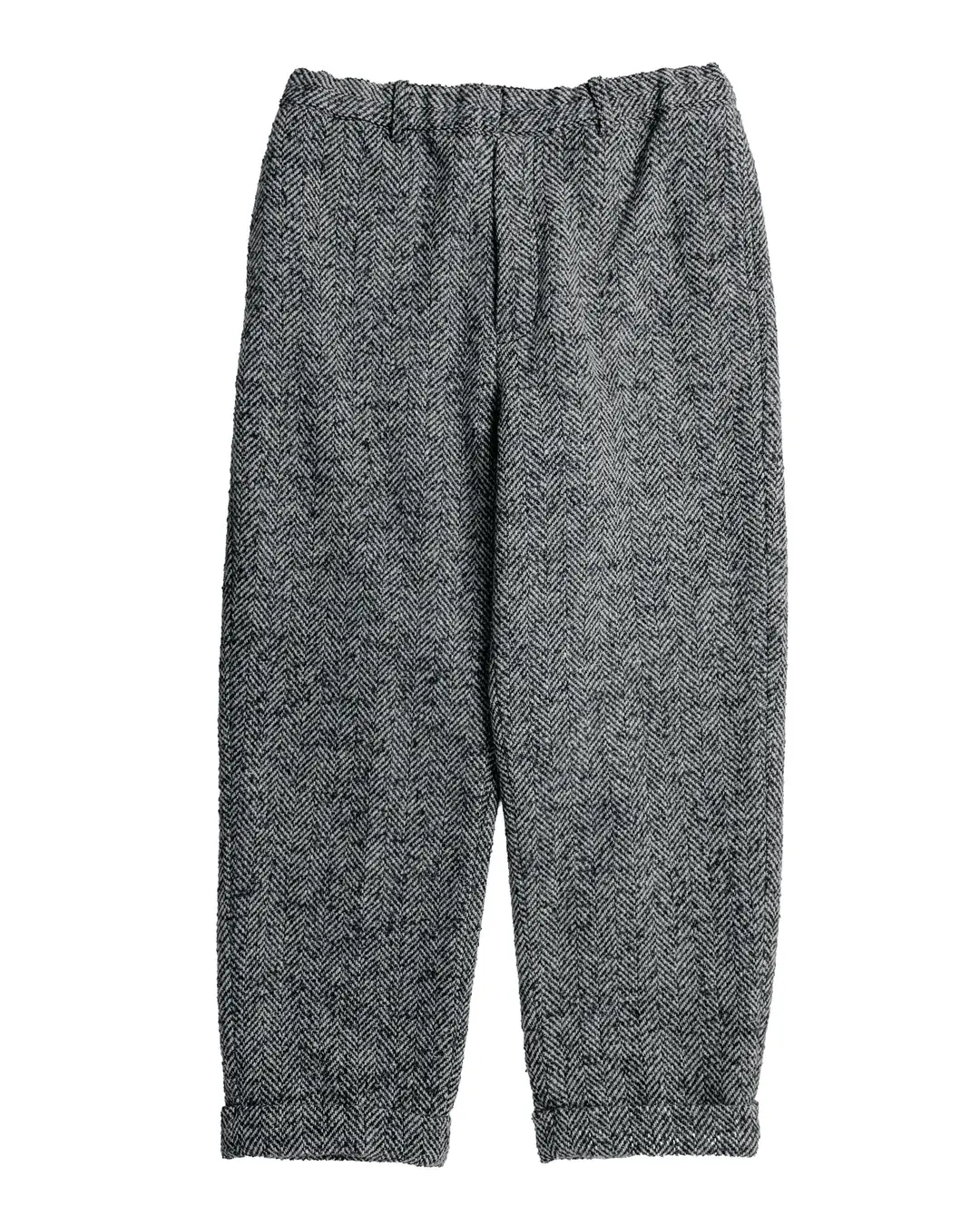 Beams Plus Ivy Lounge Trousers Herringbone Black