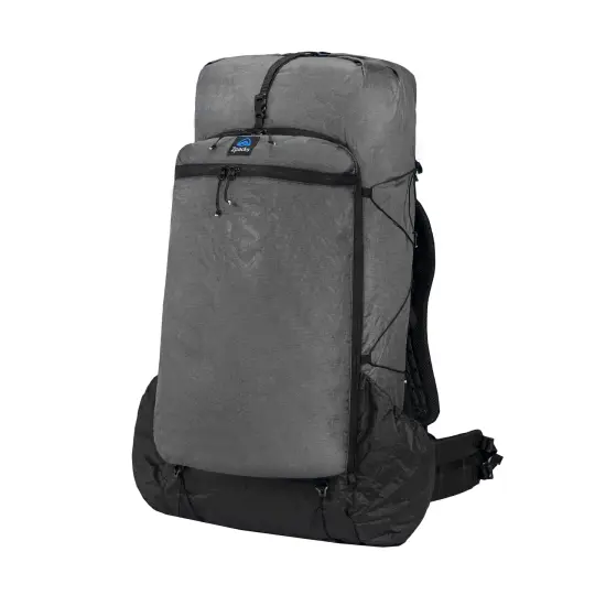 Bargain 62L Arc Zip Ultra Backpack (No Belt/No Straps) - Storm Gray - Tall Torso