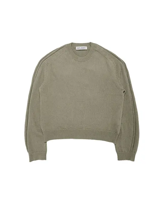 Our Legacy True Roundneck Slate Grey Cloud Cotton