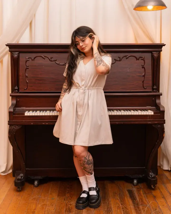 Curtsy | White Smock Dress