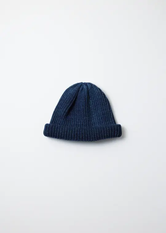 ROTOTO - Indigo Cotton Hat - Dark