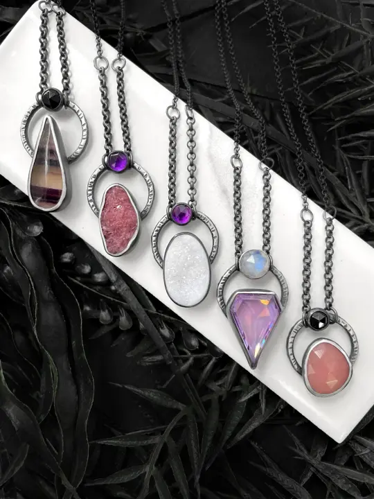 February Orbit Necklaces, Part 2