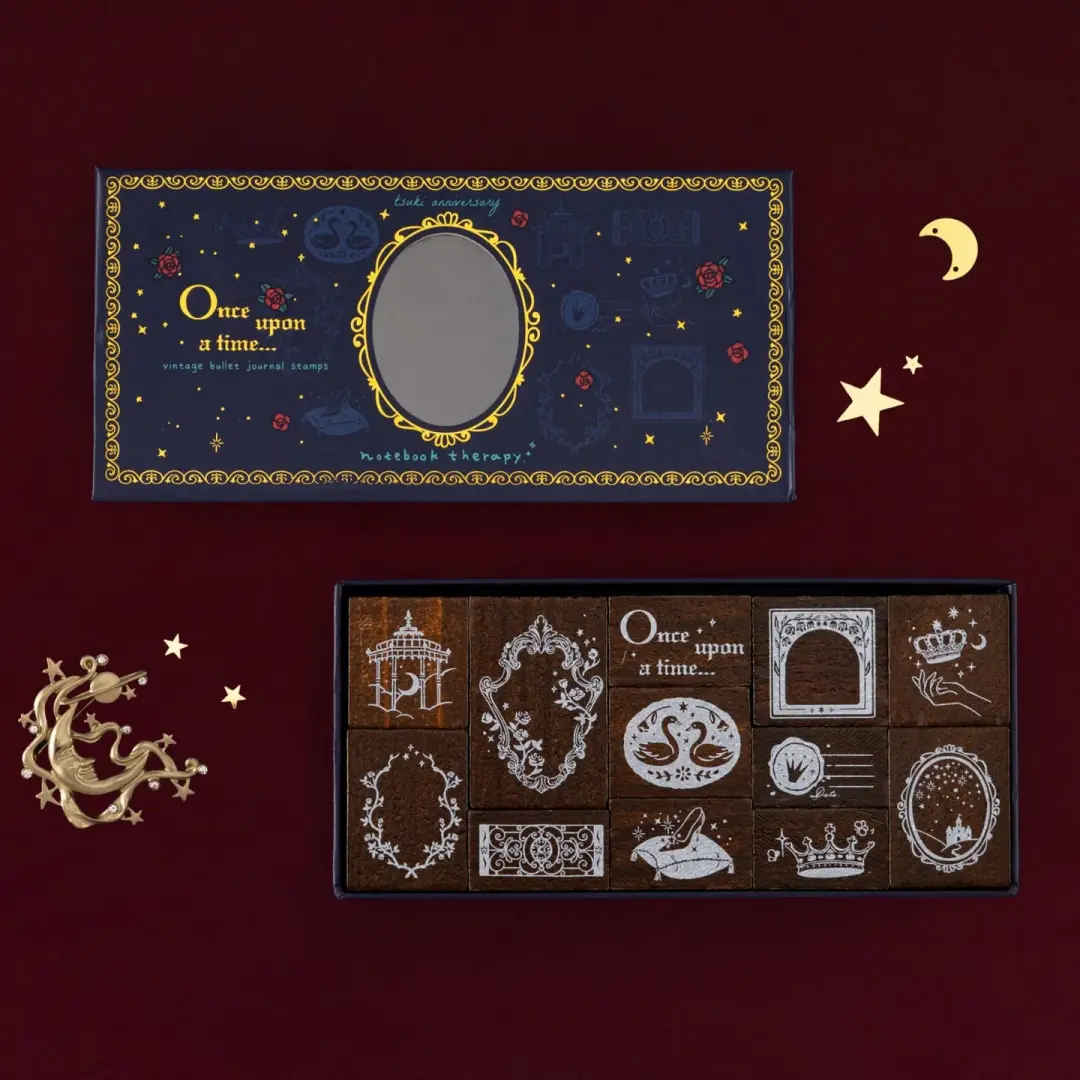 Tsuki ‘Once Upon a Time’ Bullet Journal Stamp Set ☾
