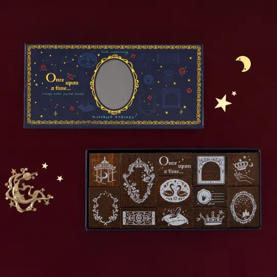 Tsuki ‘Once Upon a Time’ Bullet Journal Stamp Set ☾